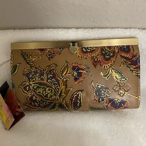 Patricia Nash Wallet. Full grain leather